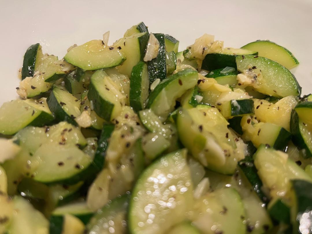 Featured image for “Sautéed Zucchini 🥒”