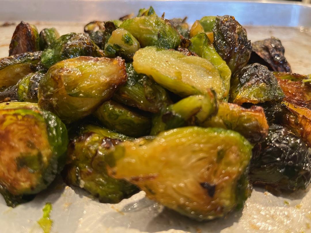 Featured image for “The BEST Roasted Brussels Sprouts EVER!”