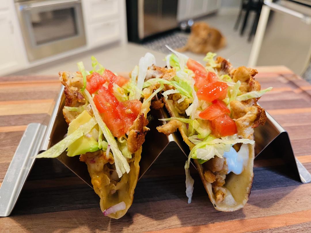 Featured image for “Crunchy Chicken Tacos… So Good! 🌮”