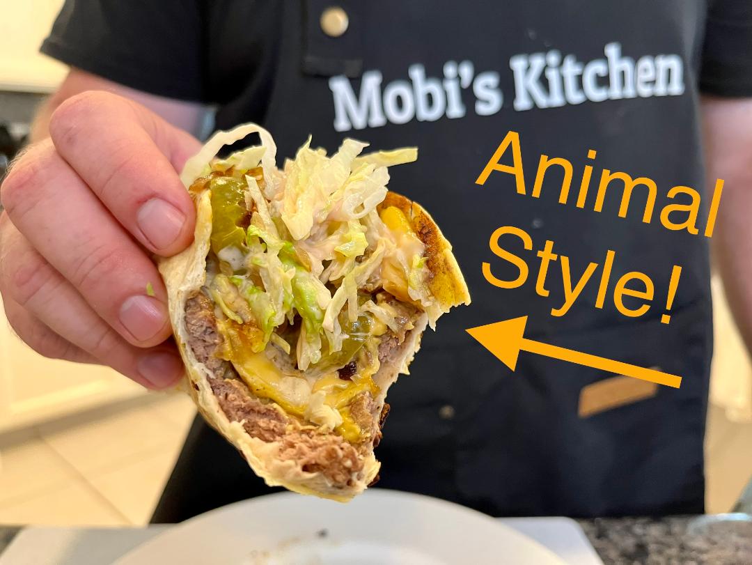 Featured image for “Smash Burger Taco… ANIMAL STYLE! 🌮🍔🤤 #lowcarb”