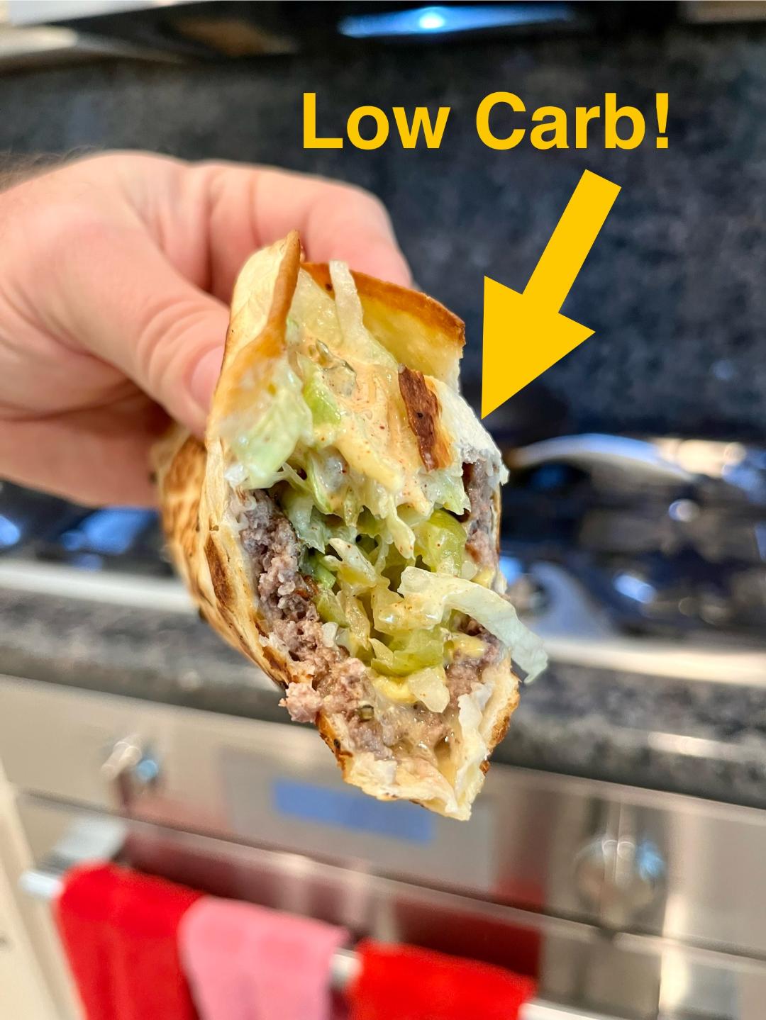 Featured image for “Low Carb Big Mac Smash Burger Tacos! 🍔🌮❤️ #bigmac #smashburger #tacos #lowcarb”