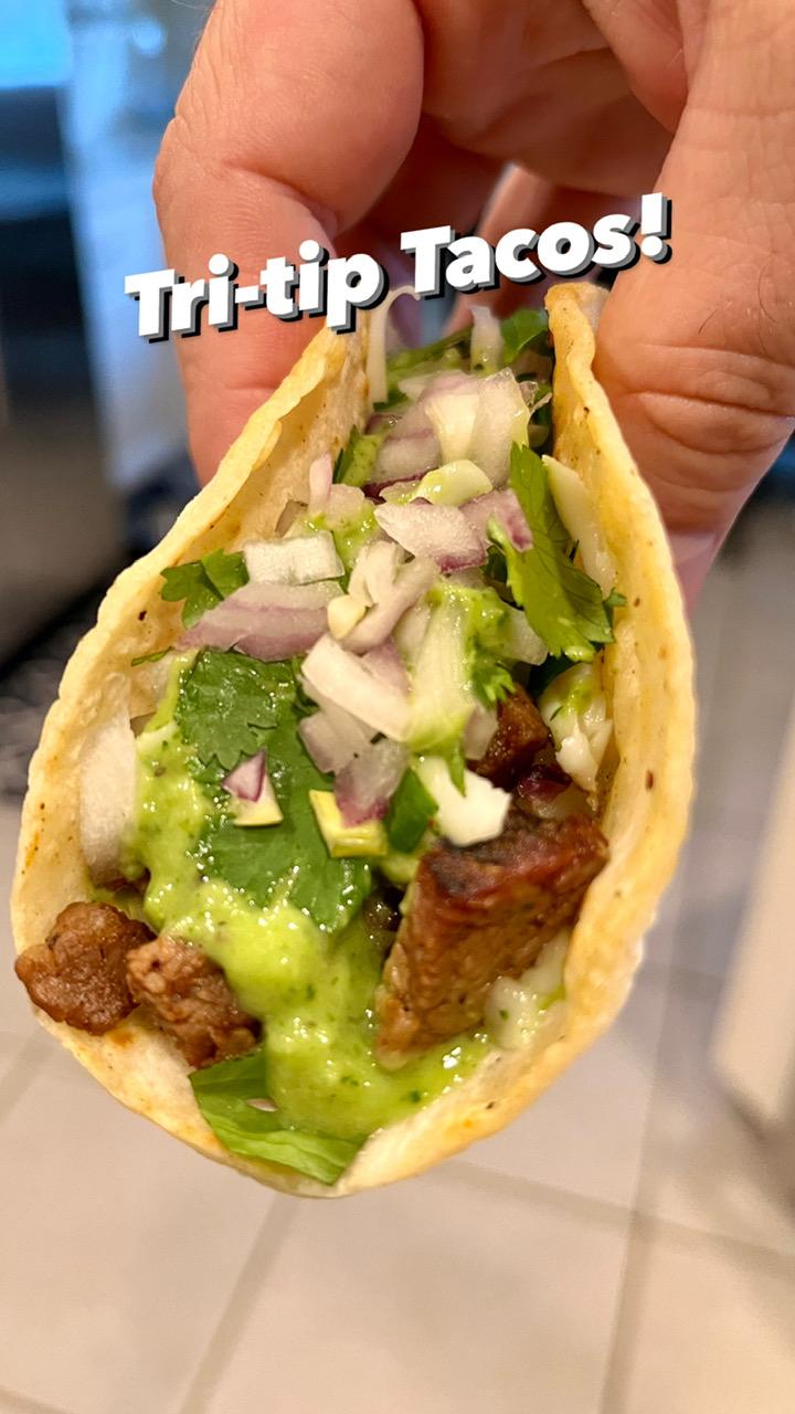 Featured image for “Tri-tip Tacos with Avocado Salsa! 🌮🔥 #tritip #tacos”