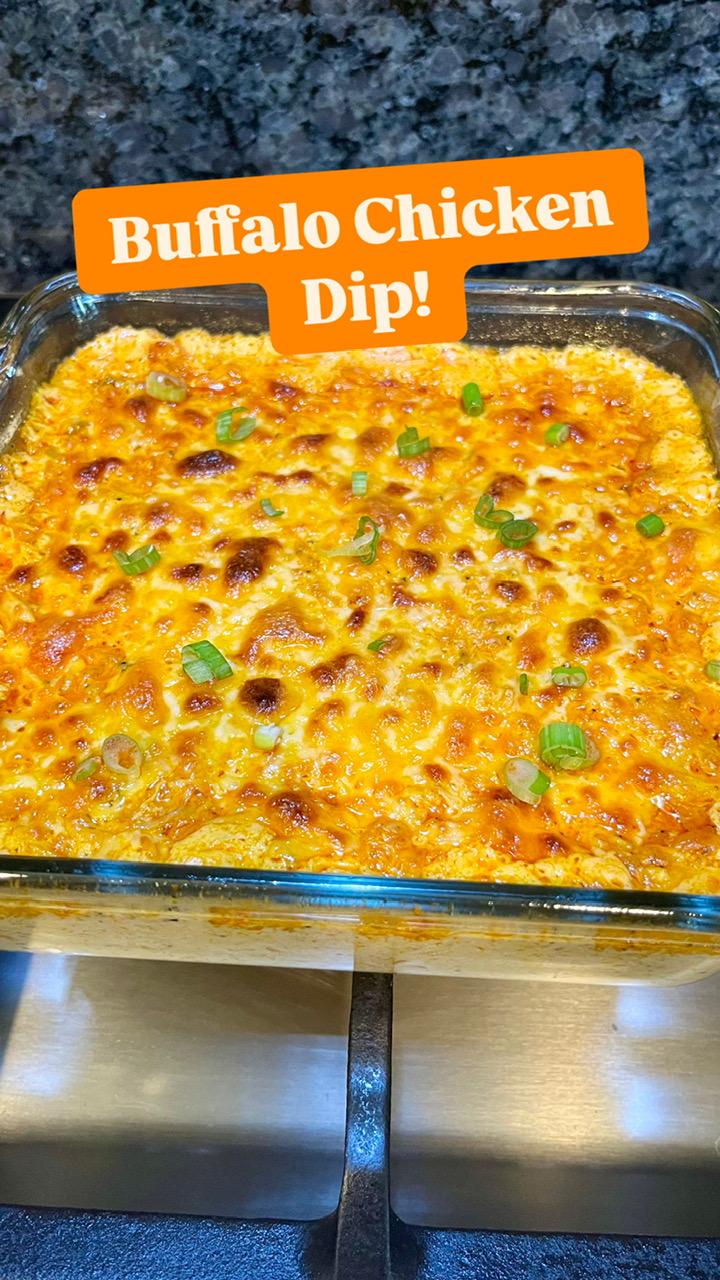 Featured image for “Buffalo Chicken Dip 🍗🔥🧀 #buffalochickendip #recipe”