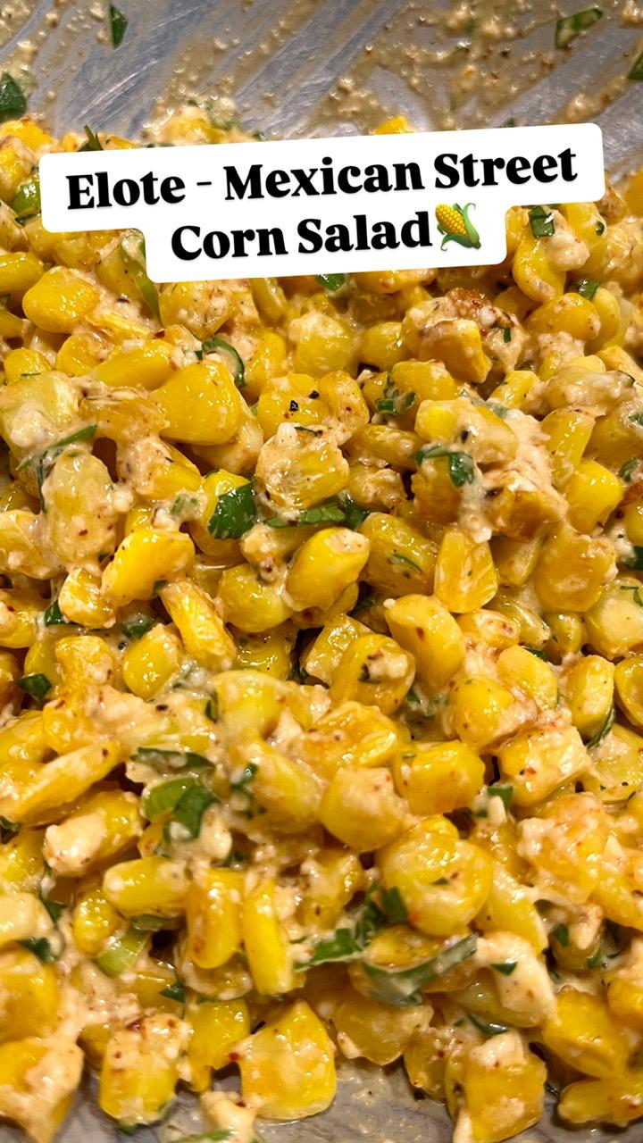 Featured image for “Mexican Street Corn Salad | Esquites 🌽🇲🇽😋 #esquites #elote #streetcorn #recipe”